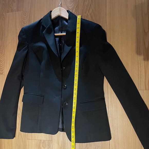 Black blazer suit jacket - Picture 11 of 12